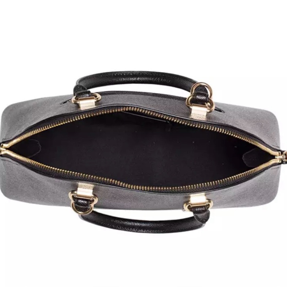 Coach Black Katy Satchel with Gold Hardware - Picture 8 of 10